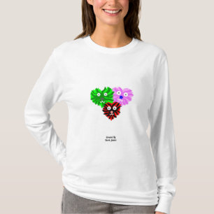 Heart Fuzzies Shirt met lange mouwen voor dames