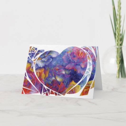 "Heart Garden" 5x7-in. Dubbele kaart (Voorkant)