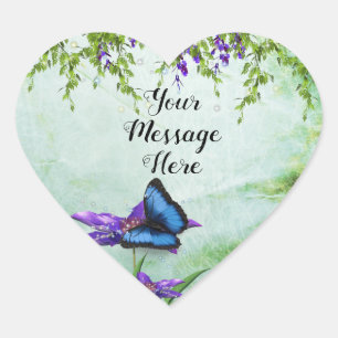 Heart Garden aanpasbaar Hart Sticker