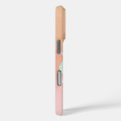 Heart Garden – Blauwe en groene bloemenkunst Case-Mate iPhone Case (Achterkant / Rechts)