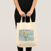 Heart Garden - KidsArt voor CHOC Grocery Tas (Voorkant (product))