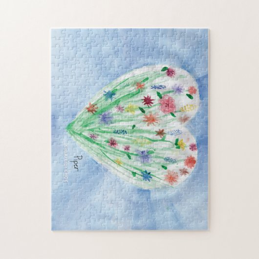 Heart Garden - KidsArt voor CHOC Jigsaw Puzzel (Verticaal)