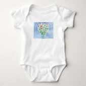 Heart Garden - KidsArt voor CHOC Romper (Voorkant)