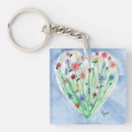 Heart Garden - KidsArt voor CHOC Sleutelhanger