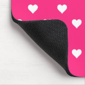 Heart Gift Pattern, Valentijnsdag Decoration Muismat (Hoek)