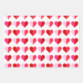 Heart Gift Pattern, Valentine's Day Decoration Inpakpapier Vel (Voorkant)