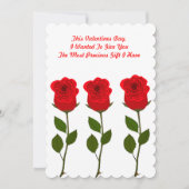 Heart Gift Valentijnsdag Kaart (Voorkant)