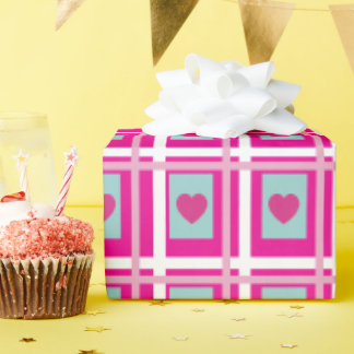 heart gift wrap for girls cadeaupapier