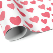 Heart Gift Wrapping Paper Cadeaupapier (Rol Hoek)