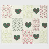 Heart Gift Wrapping Paper Cadeaupapier (Vlak)