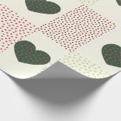 Heart Gift Wrapping Paper Cadeaupapier (Hoek)