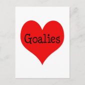 Heart Goalies Briefkaart (Voorkant)