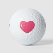 Heart Golf Balls Golfballen (Voorkant)