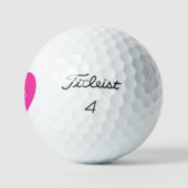 Heart Golf Balls Golfballen (Logo)