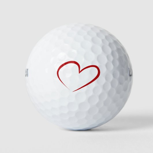 HEART Golfballen (Voorkant)