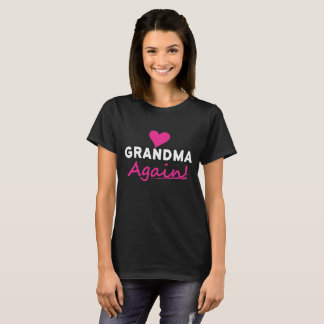 Heart Grandma Weer Baby koninklijke cadeau T-shirt