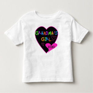 Heart Grandma's Girl T-shirts en Gifts