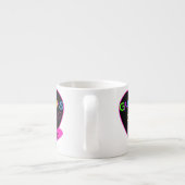 Heart Grandma's Girl T-shirts en Gifts Espresso Kop (Achterkant)