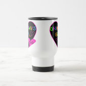 Heart Grandma's Girl T-shirts en Gifts Reisbeker (Center)