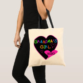Heart Grandma's Girl T-shirts en Gifts Tote Bag (Voorkant (product))