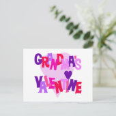 Heart Grandma's Valentijn Feestdagenkaart (Staand voorkant)