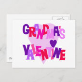 Heart Grandma's Valentijn Feestdagenkaart (Voorkant / Achterkant)