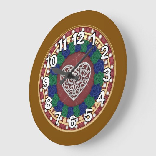 Heart  grote klok (Hoek)