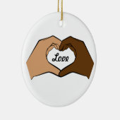 Heart Hands Love Ornament (Rechts)