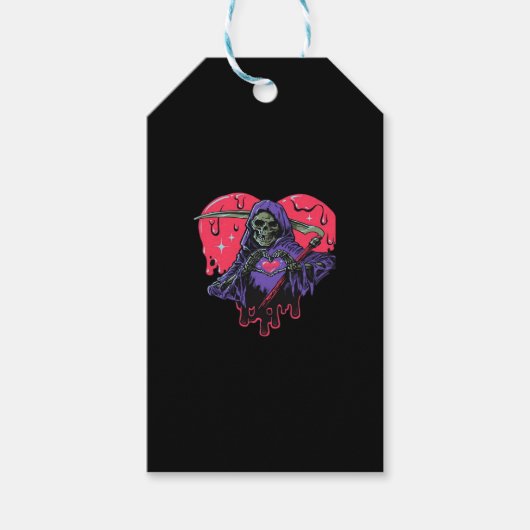 Heart Hands Reaper Classic Cadeaulabel (Voorkant)