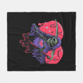 Heart Hands Reaper Classic Fleece Deken (Voorkant (Horizontaal))