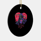 Heart Hands Reaper Classic Keramisch Ornament (Rechts)