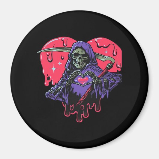 Heart Hands Reaper Classic Magneet (Voorkant)