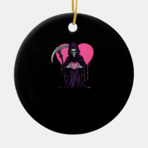 Heart Hands Reaper Classic Meme Keramisch Ornament