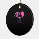 Heart Hands Reaper Classic Meme Keramisch Ornament (Links)
