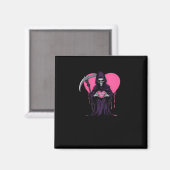 Heart Hands Reaper Classic Meme Magneet (Voorkant / Achterkant)
