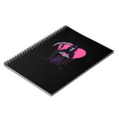Heart Hands Reaper Classic Meme Notitieboek (Linkerzijde)