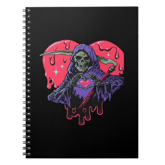 Heart Hands Reaper Classic Notitieboek (Voorkant)