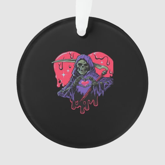 Heart Hands Reaper Classic Ornament (voorkant)