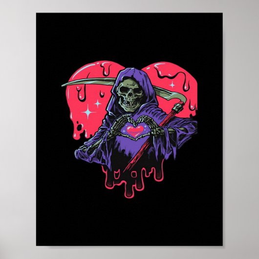 Heart Hands Reaper Classic Poster (Voorkant)