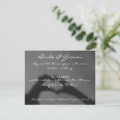 Heart Hands Wedding Invitations Kaart (Staand voorkant)