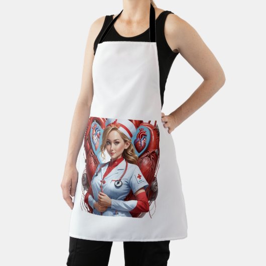 Heart & Healing - Nurse with Anatomical Heart Schort (Insitu)
