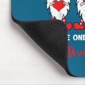 Heart Health Gnome Heart Disease Awareness Chd Red Muismat (Hoek)