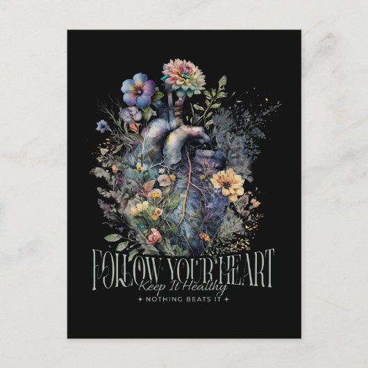 Heart Health Pun Briefkaart (Voorkant)