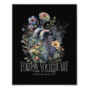 Heart Health Pun Foto Afdruk