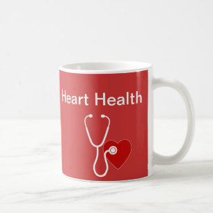 Heart Health Theme Coffee Mugs Koffiemok