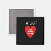 Heart Healthy Living Sticker Magneet (Voorkant / Achterkant)