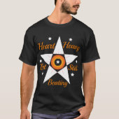HEART HEAVY Basic Dark T-Shirt (Voorkant)