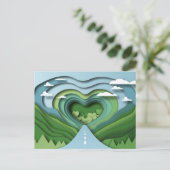 Heart Highway Road Briefkaart (Staand voorkant)