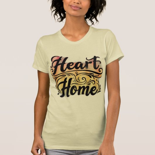 Heart Home T-shirt (Voorkant)