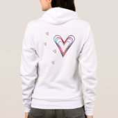 heart  hoodie (Achterkant)